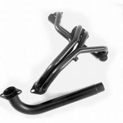 Pace Setter Performance Single Outlet Exhaust Header (Painted) - 70-1137
